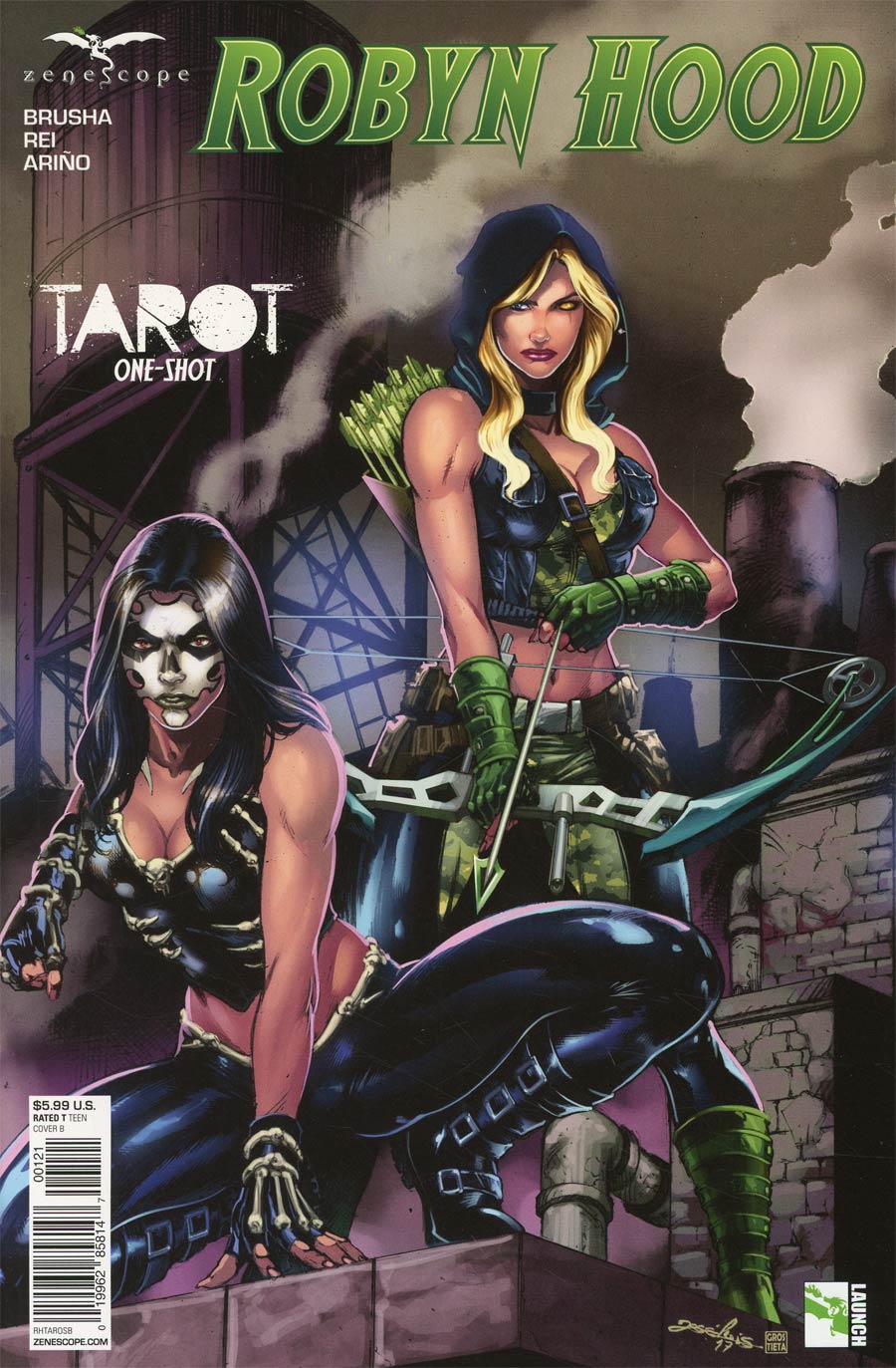 Grimm Fairy Tales Presents Robyn Hood Tarot One Shot Cover B Jose Luis