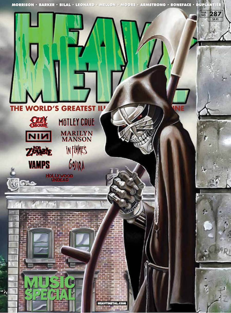 Heavy Metal #287 Cover C Derek Riggs