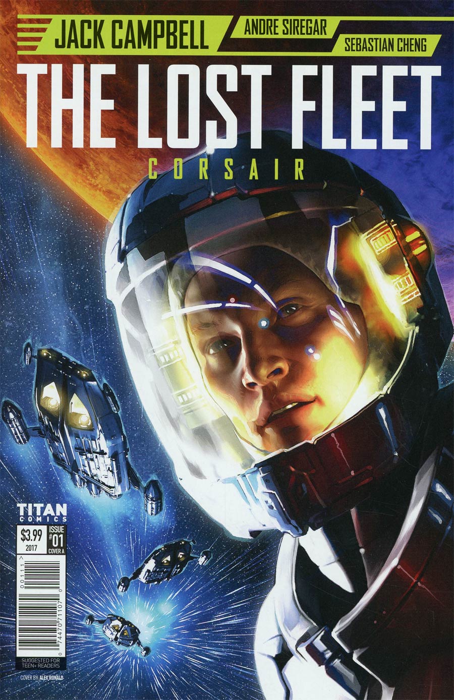 Lost Fleet Corsair #1 Cover A Regular Alex Ronald Cover
