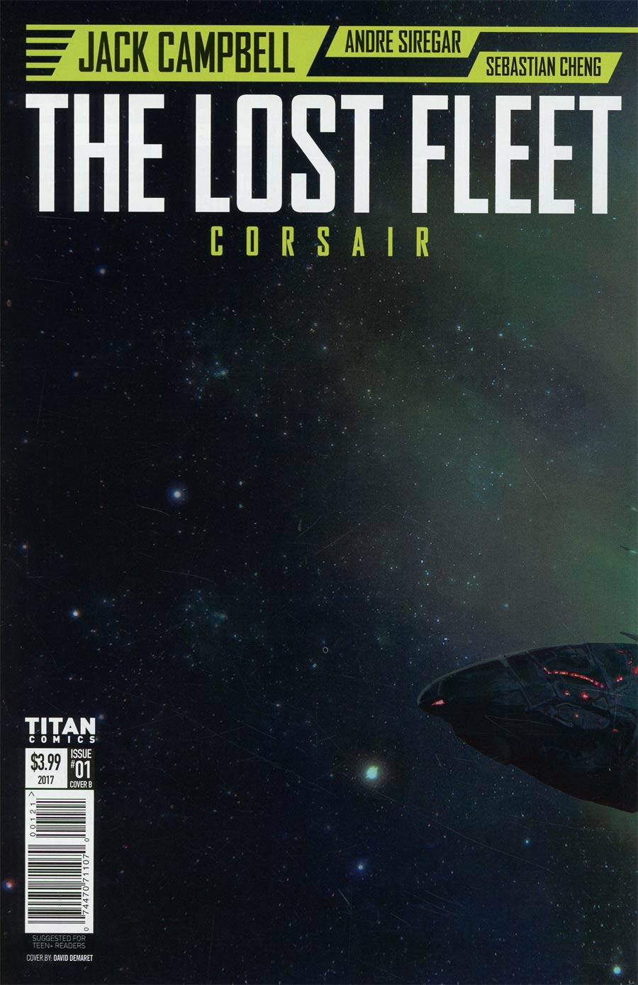 Lost Fleet Corsair #1 Cover B Variant David Demaret Wraparound Cover