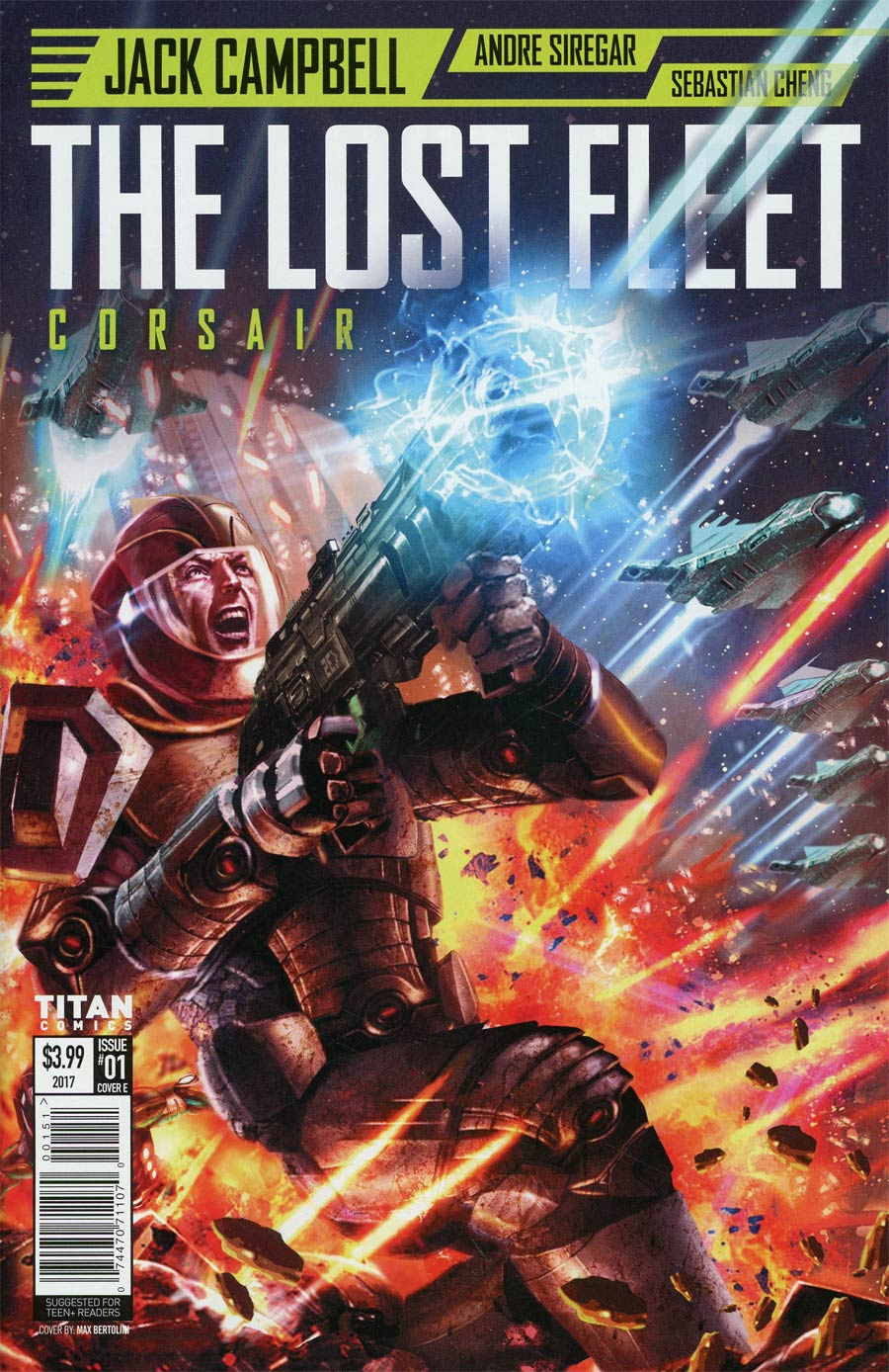 Lost Fleet Corsair #1 Cover E Variant Max Bertolini Cover