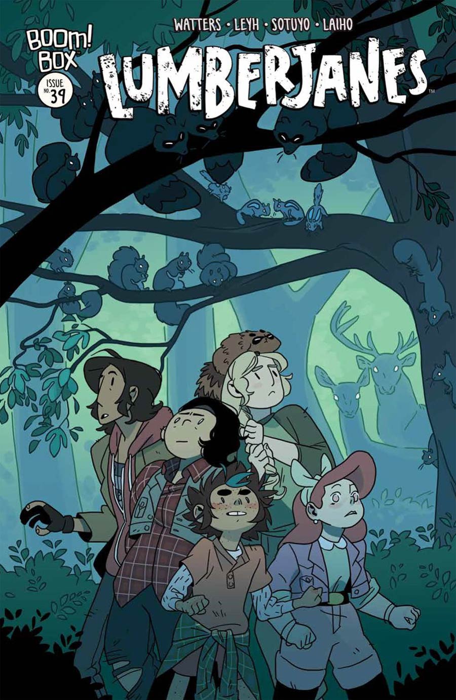 Lumberjanes #39 Cover A Regular Kat Leyh Cover