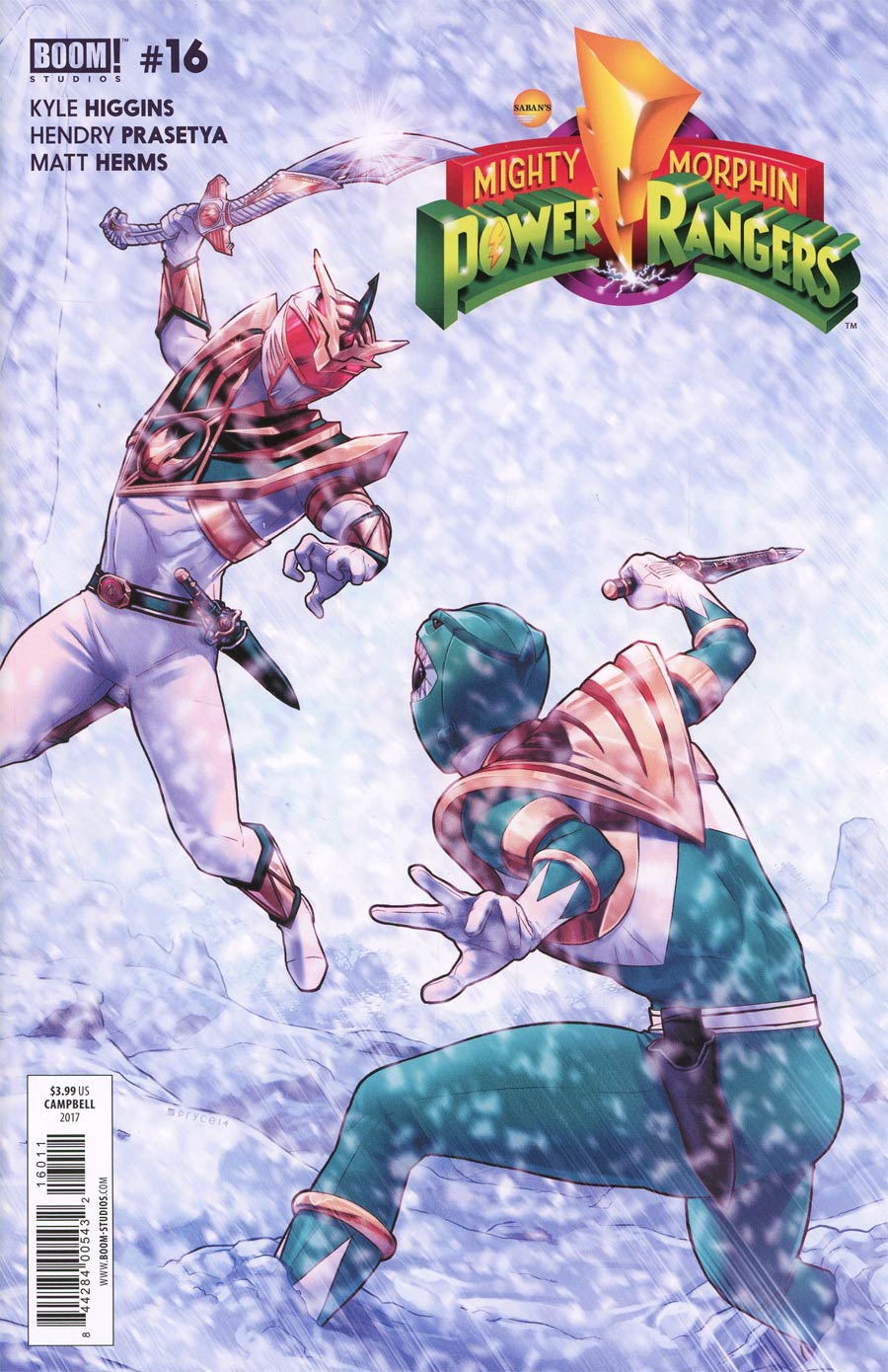 Mighty Morphin Power Rangers (BOOM Studios) #16 Cover A Regular Jamal Campbell Cover