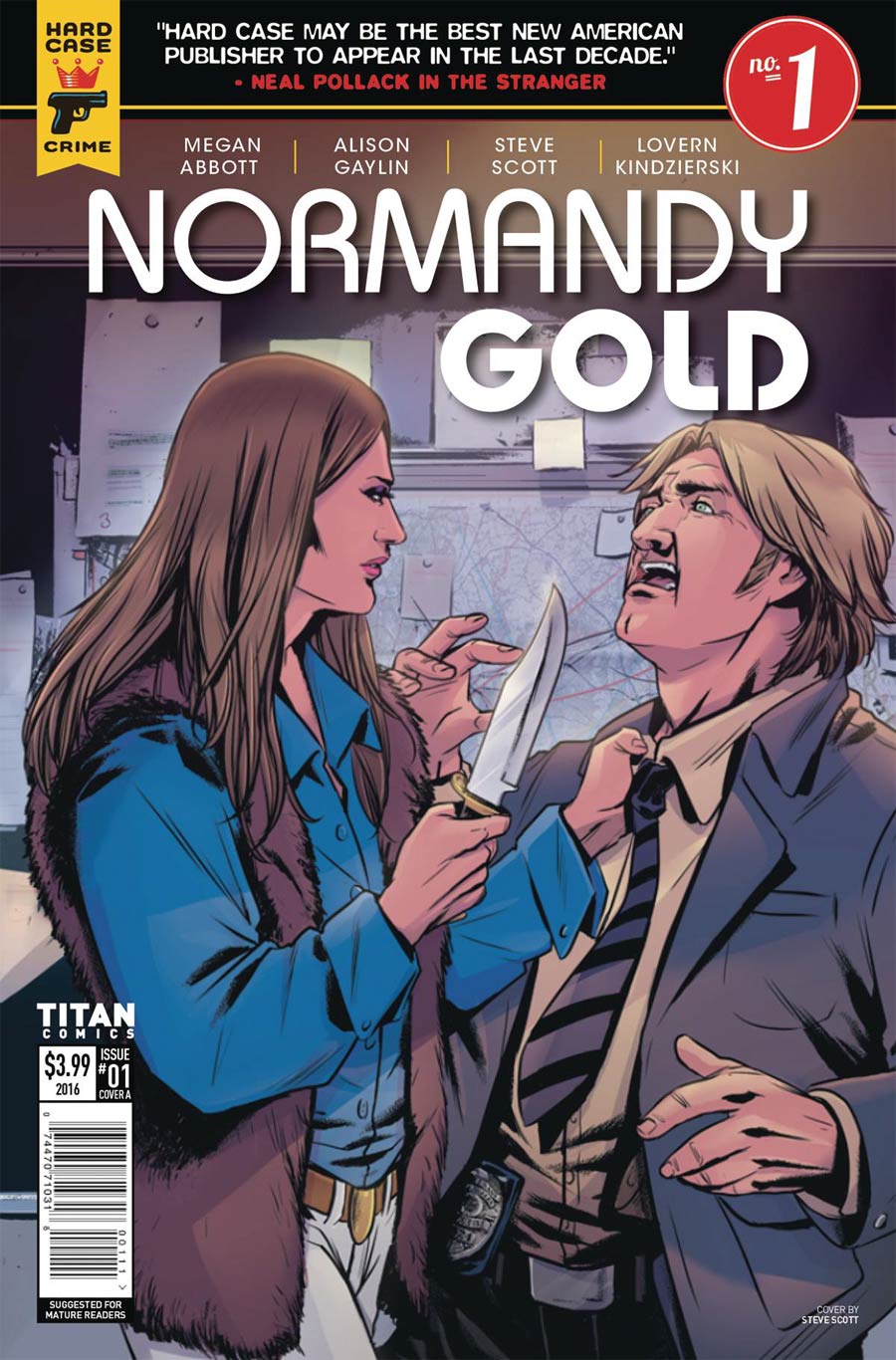 Hard Case Crime Normandy Gold #1 Cover C Variant Alex Shi Bao Cover