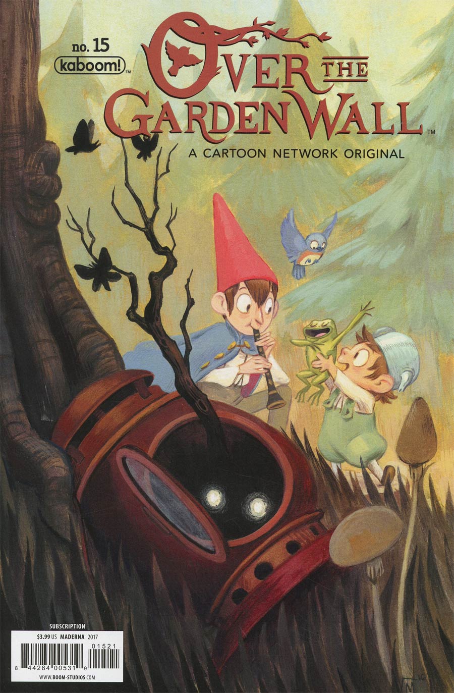 Over The Garden Wall Vol 2 #15 Cover B Variant Victoria Maderna Subscription Cover