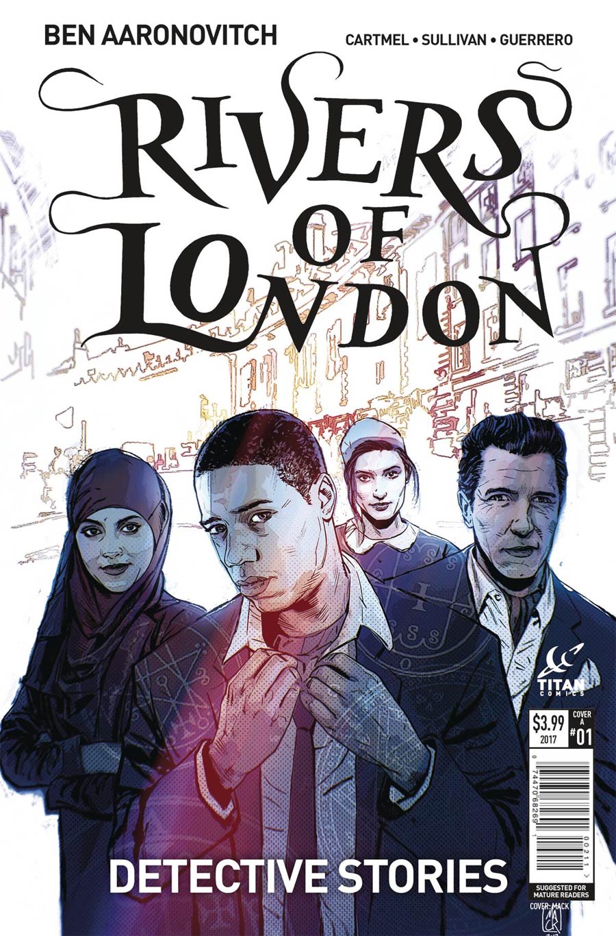 Rivers Of London Detective Stories #1 Cover A Regular Mack Chater The Wire Homage Cover