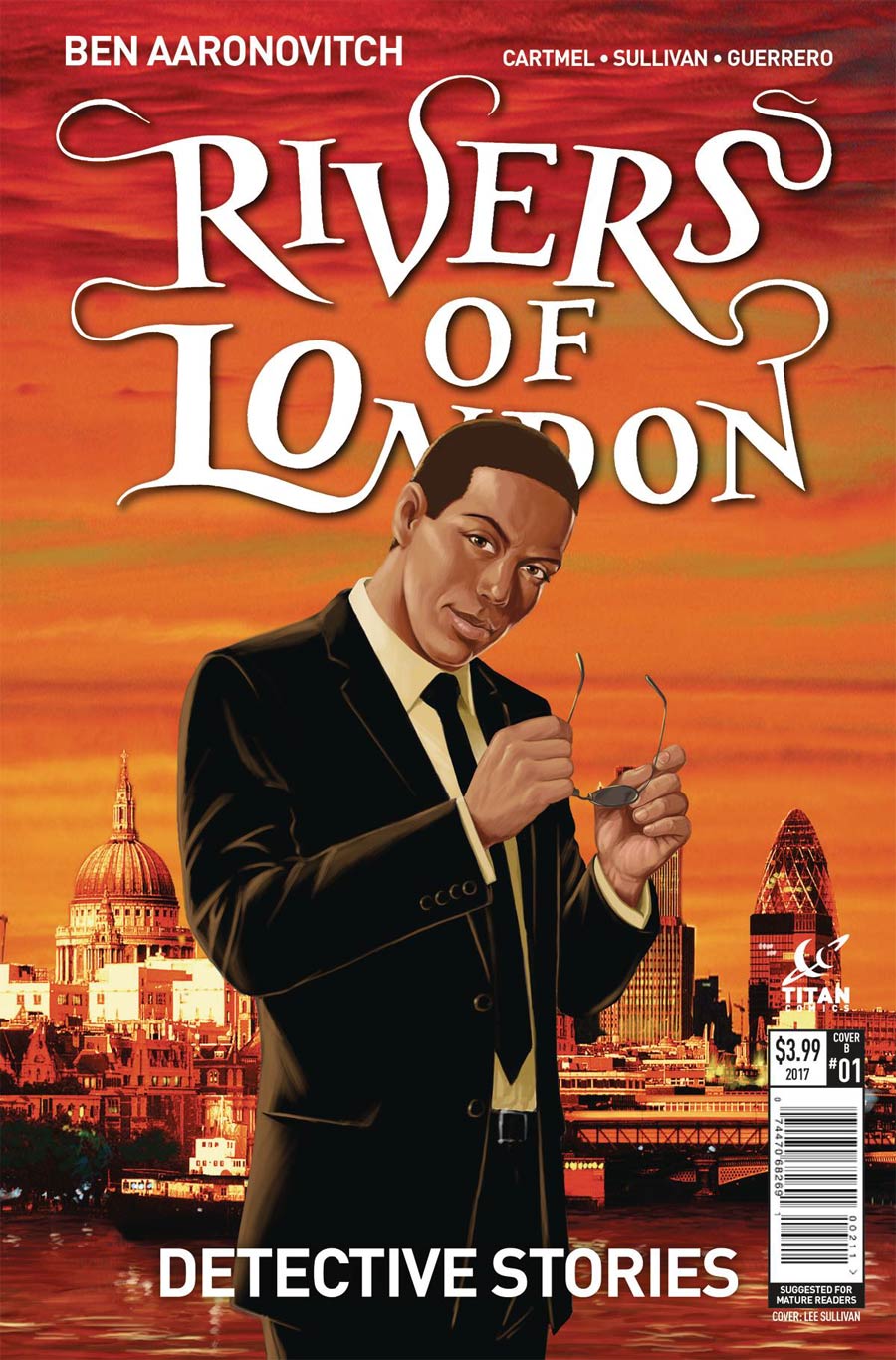 Rivers Of London Detective Stories #1 Cover B Variant Lee Sullivan CSI Miami Homage Cover