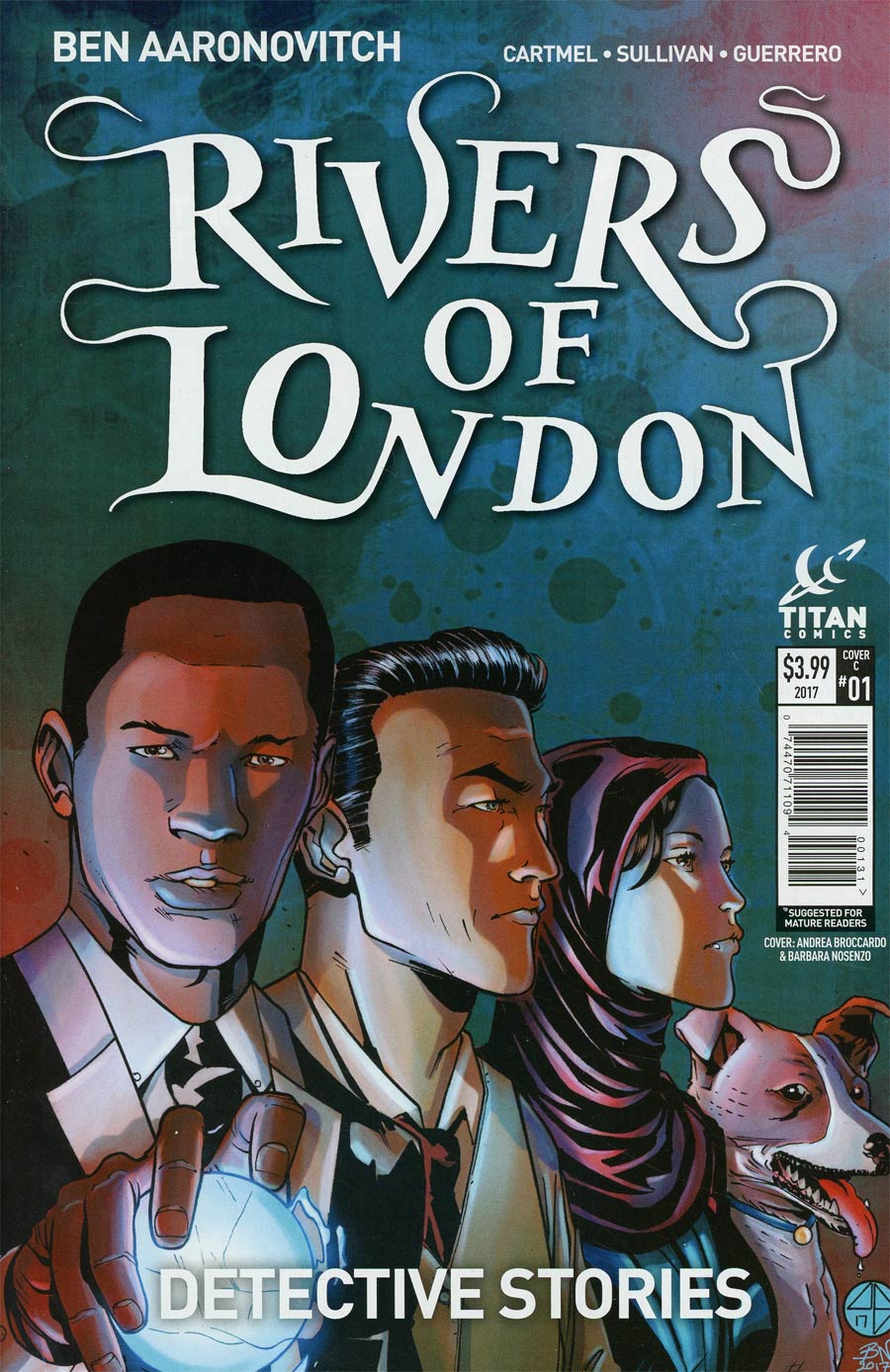 Rivers Of London Detective Stories #1 Cover C Variant Andrea Broccardo & Barbara Nosenzo Law And Order SVU Homage Cover