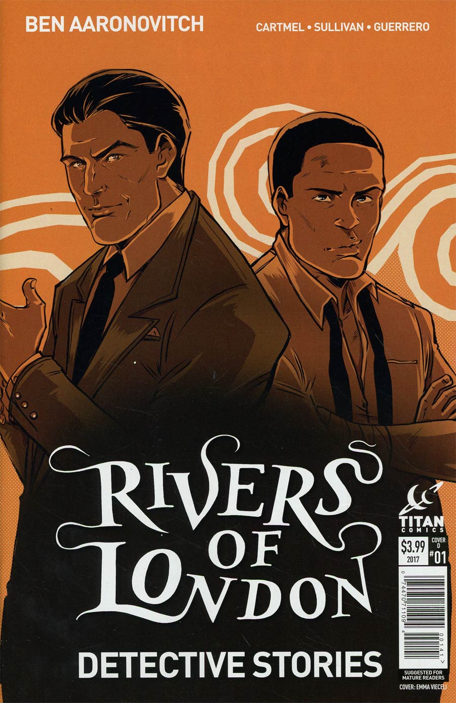 Rivers Of London Detective Stories #1 Cover D Variant Emma Vieceli Nice Guys Homage Cover