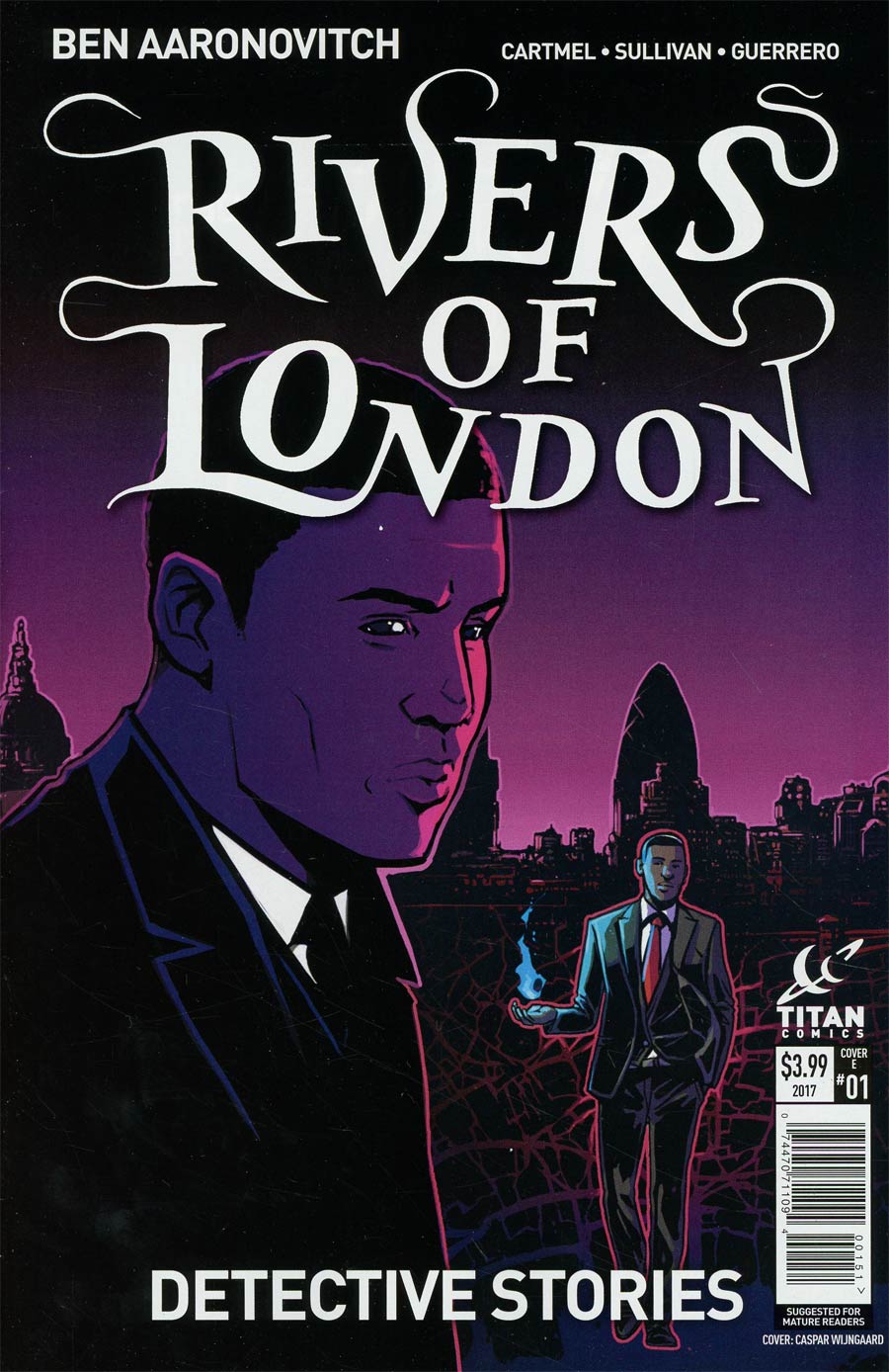 Rivers Of London Detective Stories #1 Cover E Variant Casper Wijngaard Luther Cover