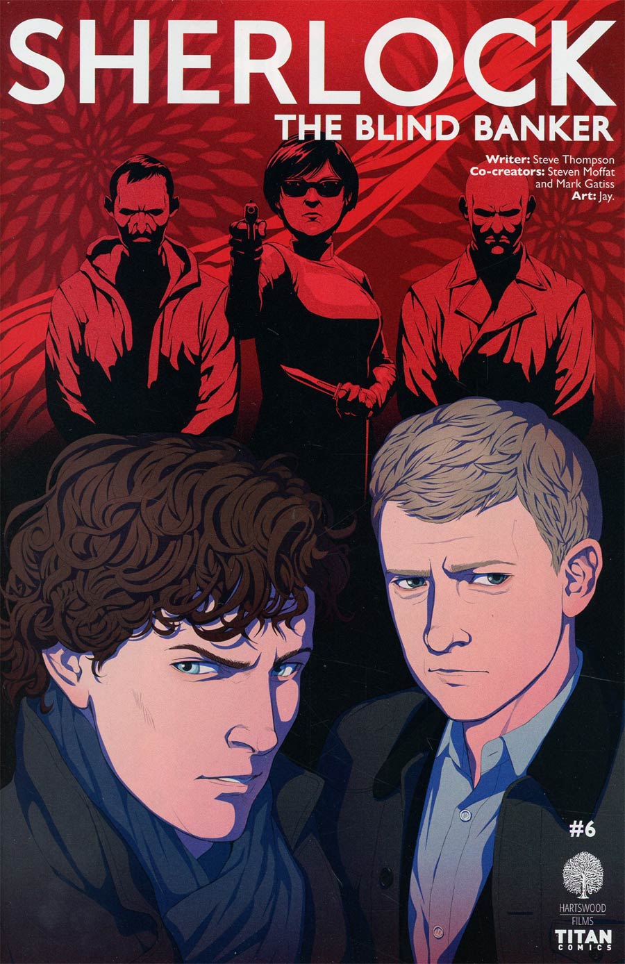 Sherlock Blind Banker #6 Cover A Regular Doubleleaf Cover
