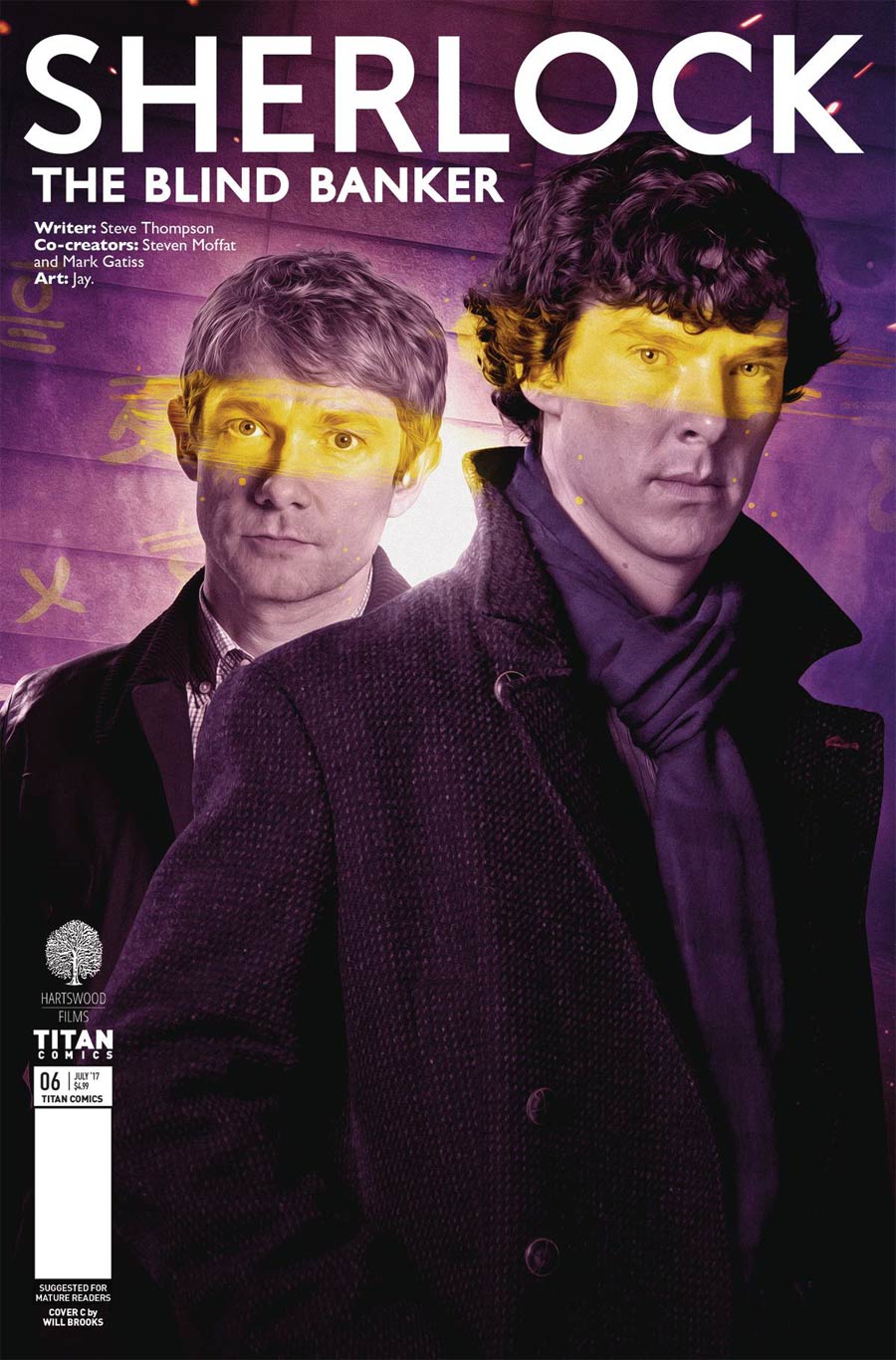 Sherlock Blind Banker #6 Cover B Variant Photo Cover