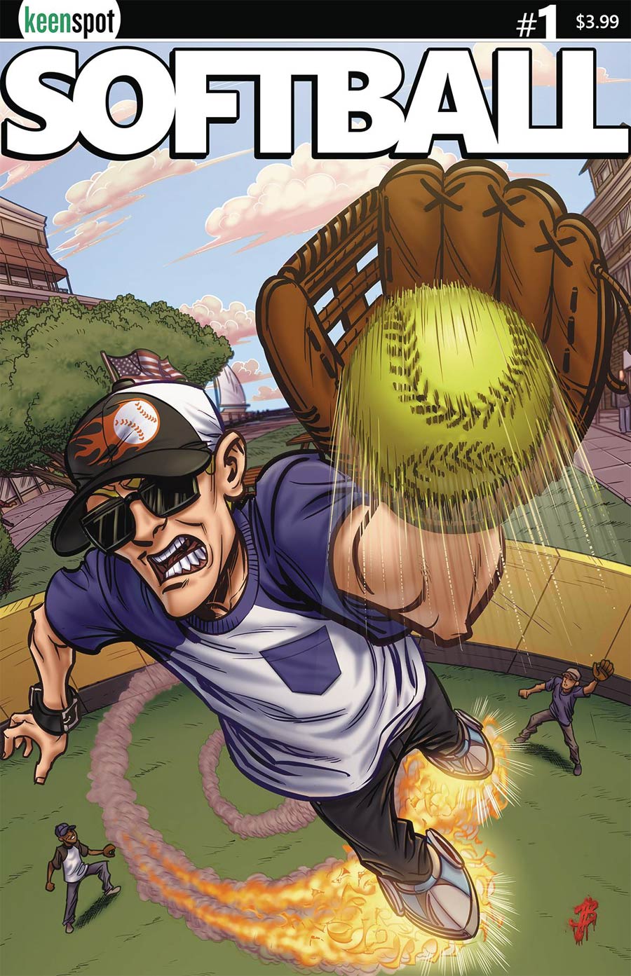 Softball #1 Cover B Variant Bill Blankenship Cover