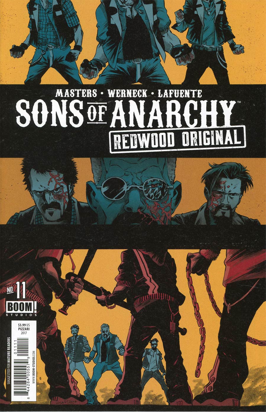Sons Of Anarchy Redwood Original #11 Cover A Regular Luca Pizzari Cover