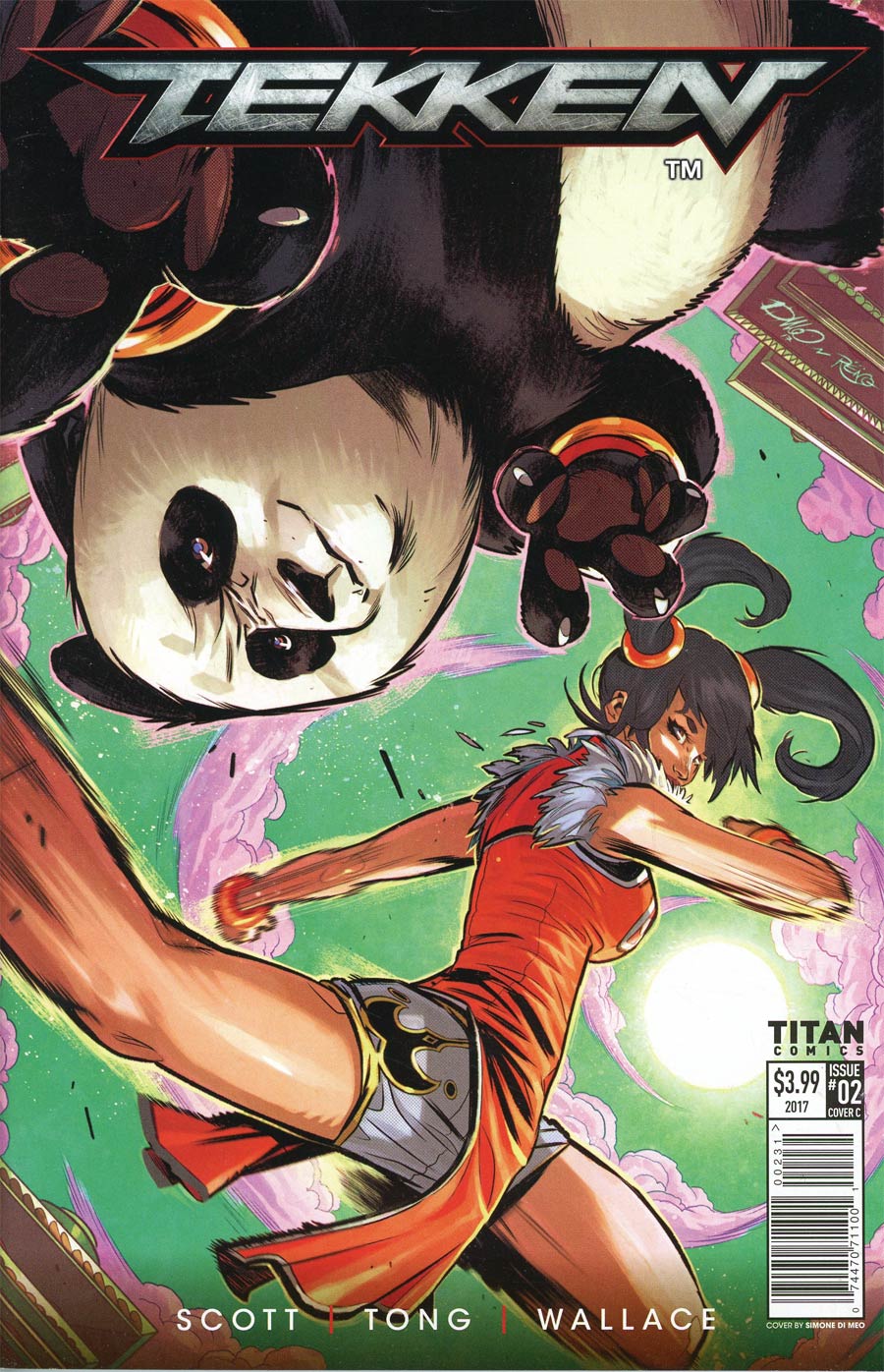 Tekken #2 Cover C Variant Simone Di Meo Cover