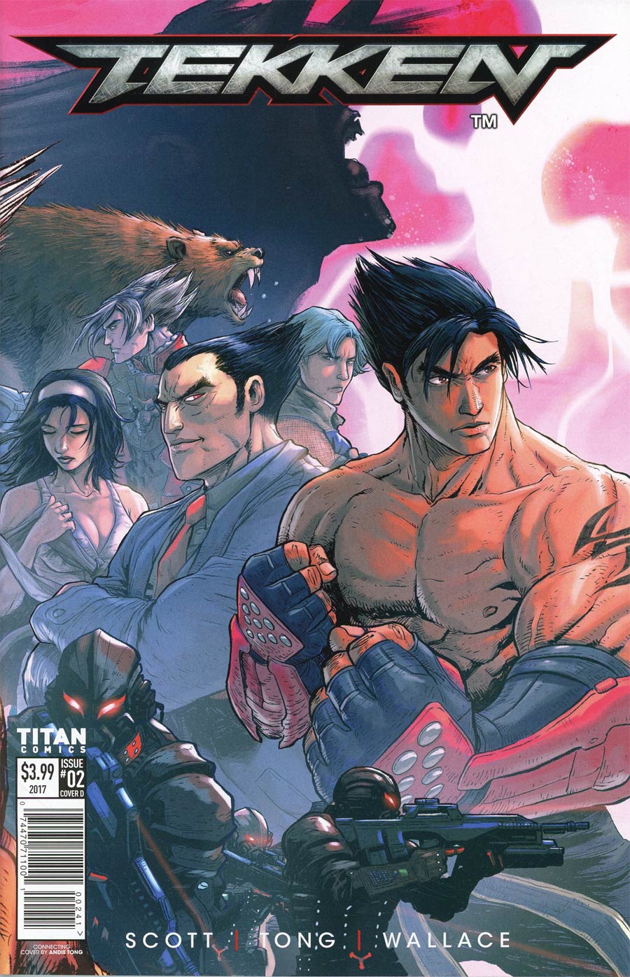 Tekken #2 Cover D Variant Andie Tong Cover