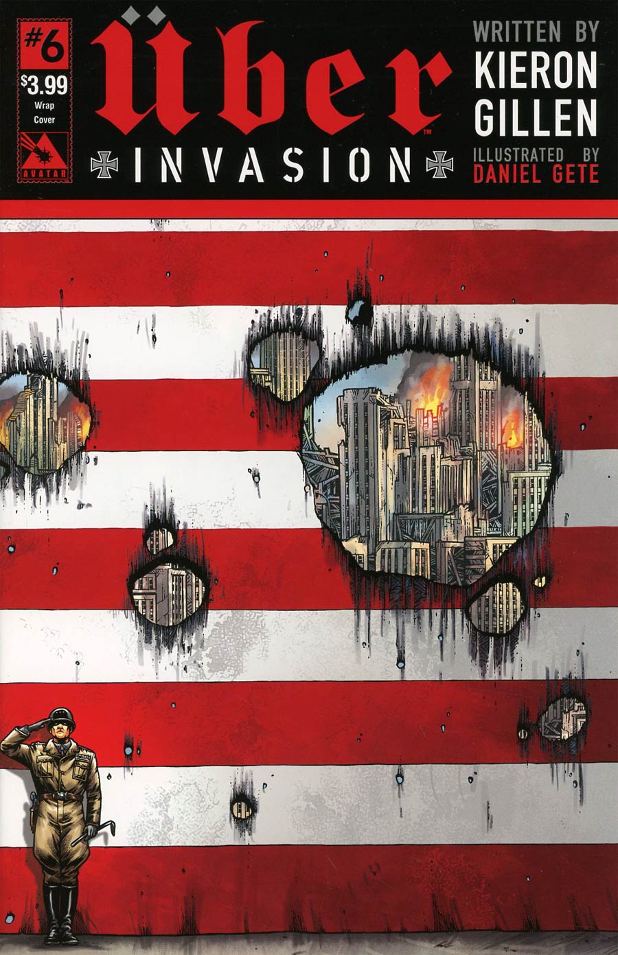 Uber Invasion #6 Cover B Wraparound Cover