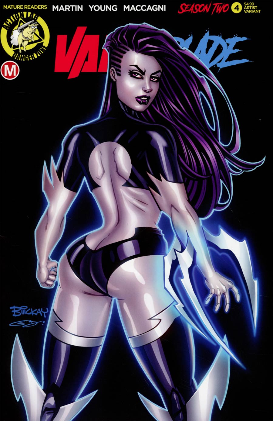 Vampblade Season 2 #4 Cover C Variant Bill McKay Artist Cover
