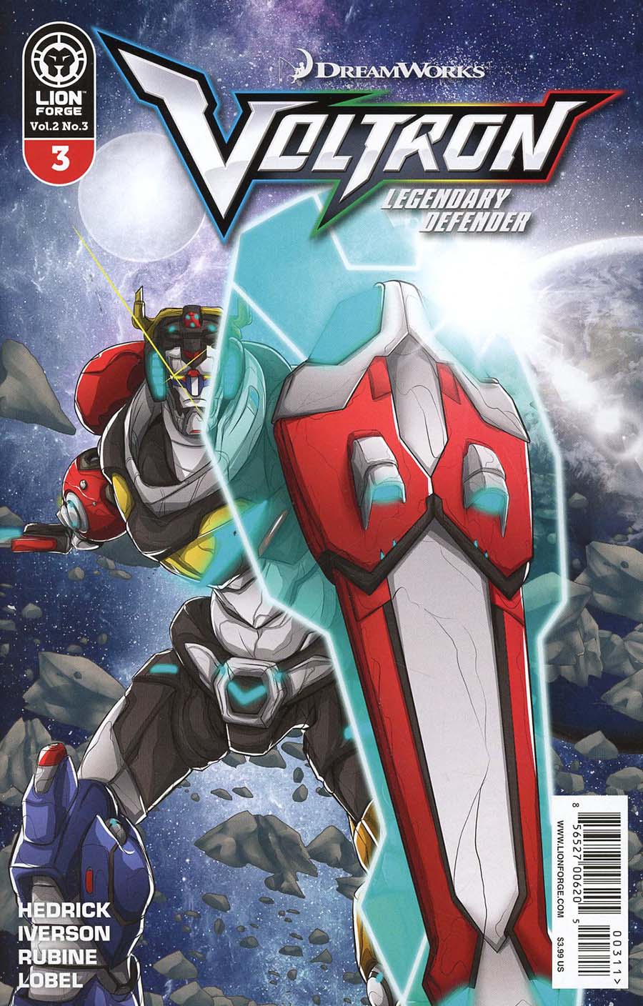 Voltron Legendary Defender Vol 2 #3 Cover A Regular Rubine Cover