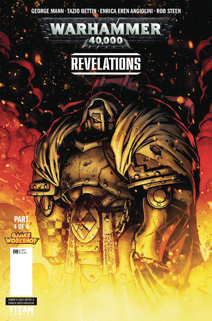 Warhammer 40000 Revelations #4 Cover A Regular Tazio Bettin & Enrica Eren Angiolini Cover