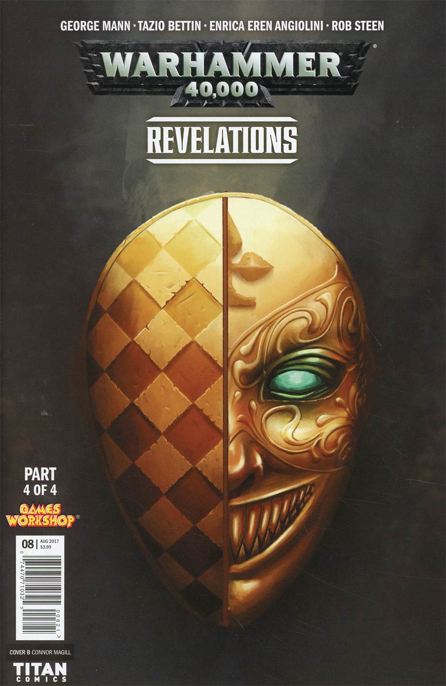 Warhammer 40000 Revelations #4 Cover B Variant Connor Magill Cover