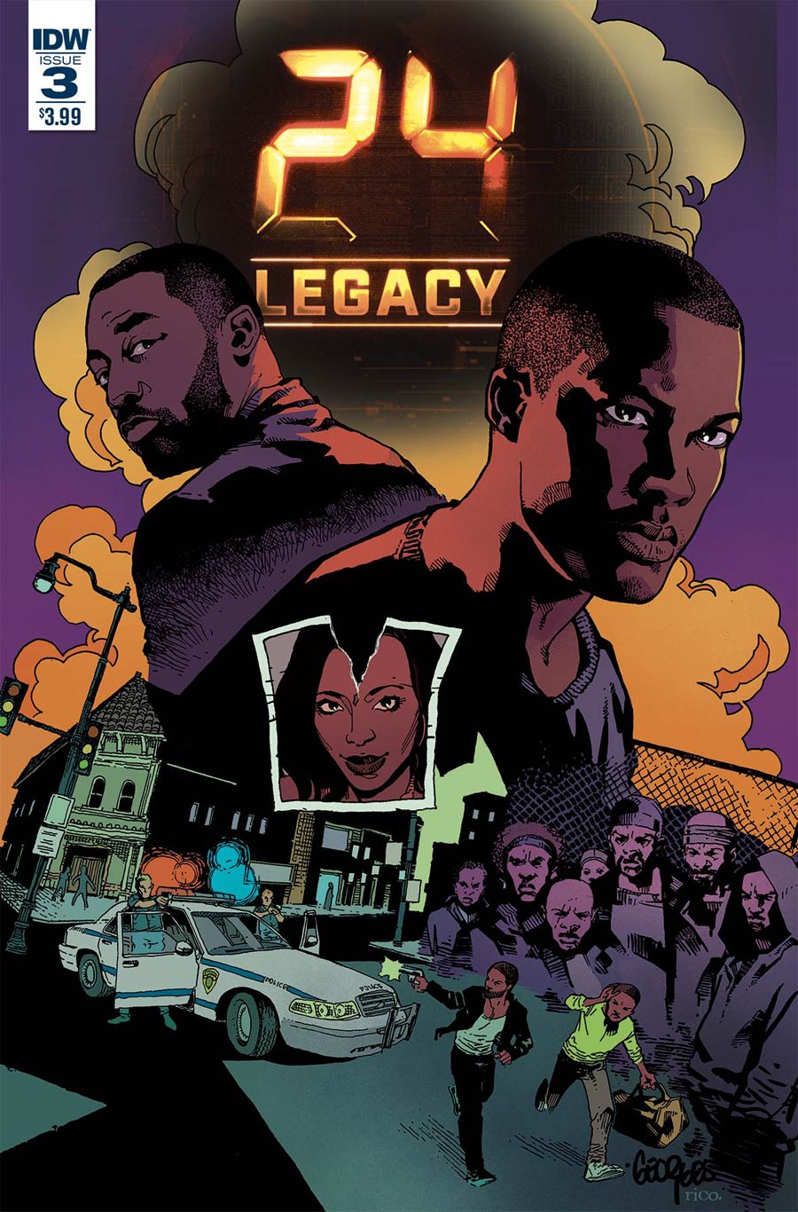24 Legacy Rules Of Engagement #3 Cover A Regular Georges Jeanty Cover
