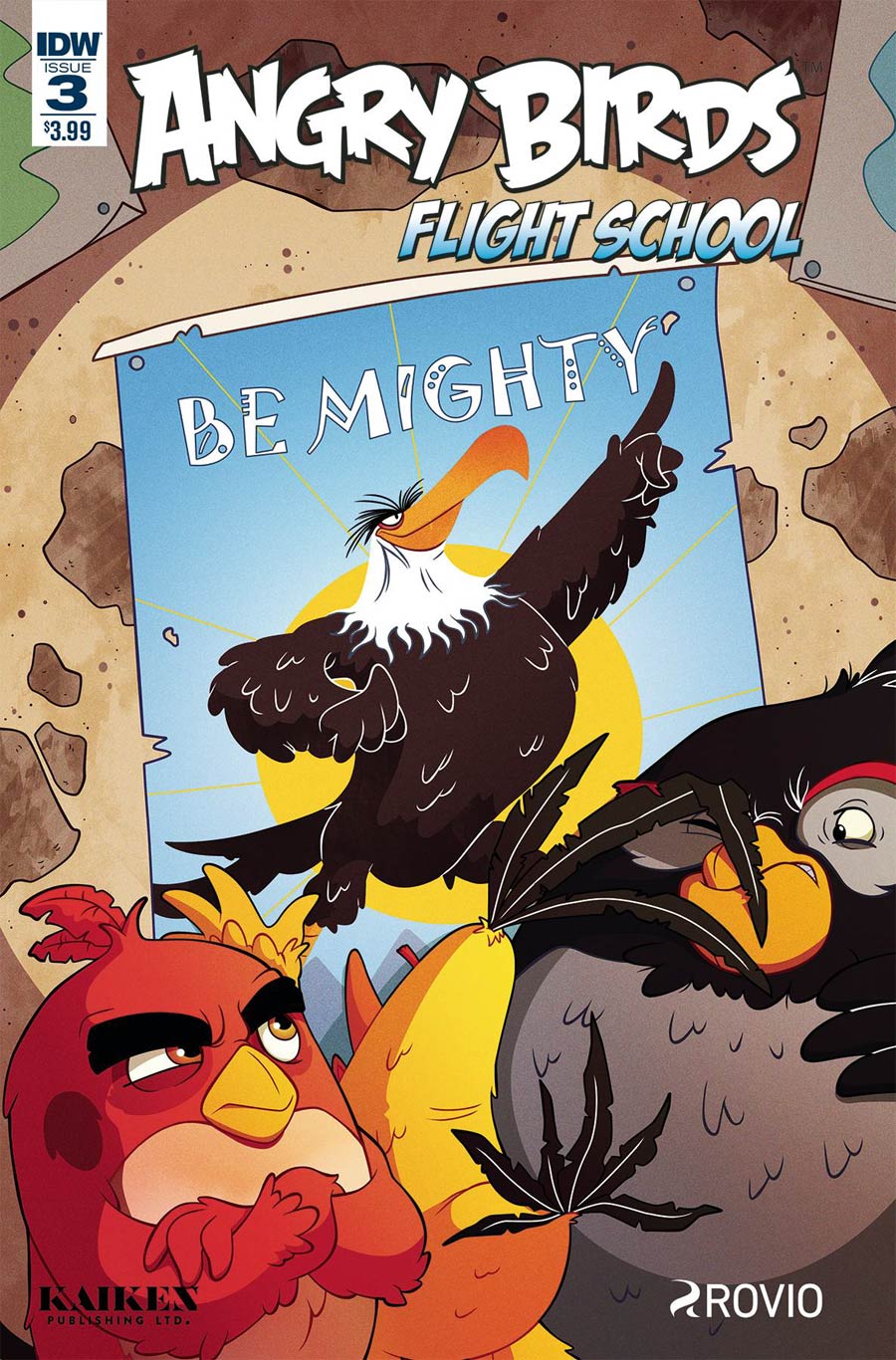 Angry Birds Flight School #3 Cover A Regular Philip Murphy Cover