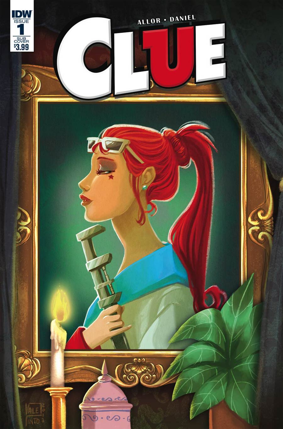 Clue #1 Cover C Variant Valentina Pinto Subscription Cover