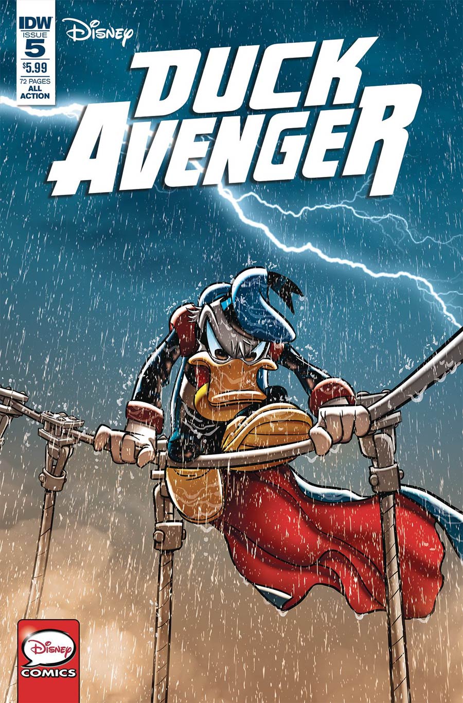 Duck Avenger #5 Cover A Regular Claudio Sciarrone Cover