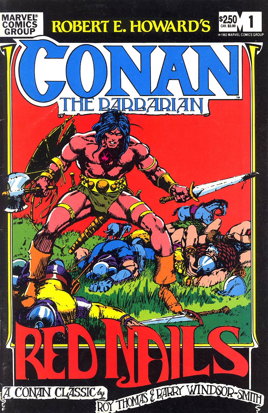 Conan The Barbarian Red Nails