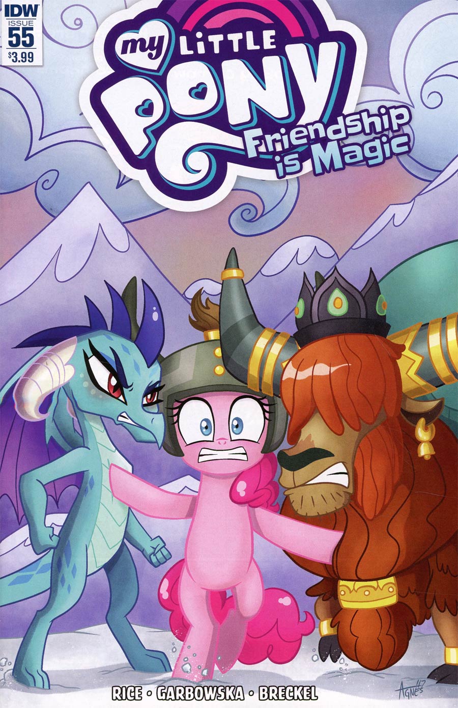 My Little Pony Friendship Is Magic #55 Cover A Regular Agnes Garbowska Cover