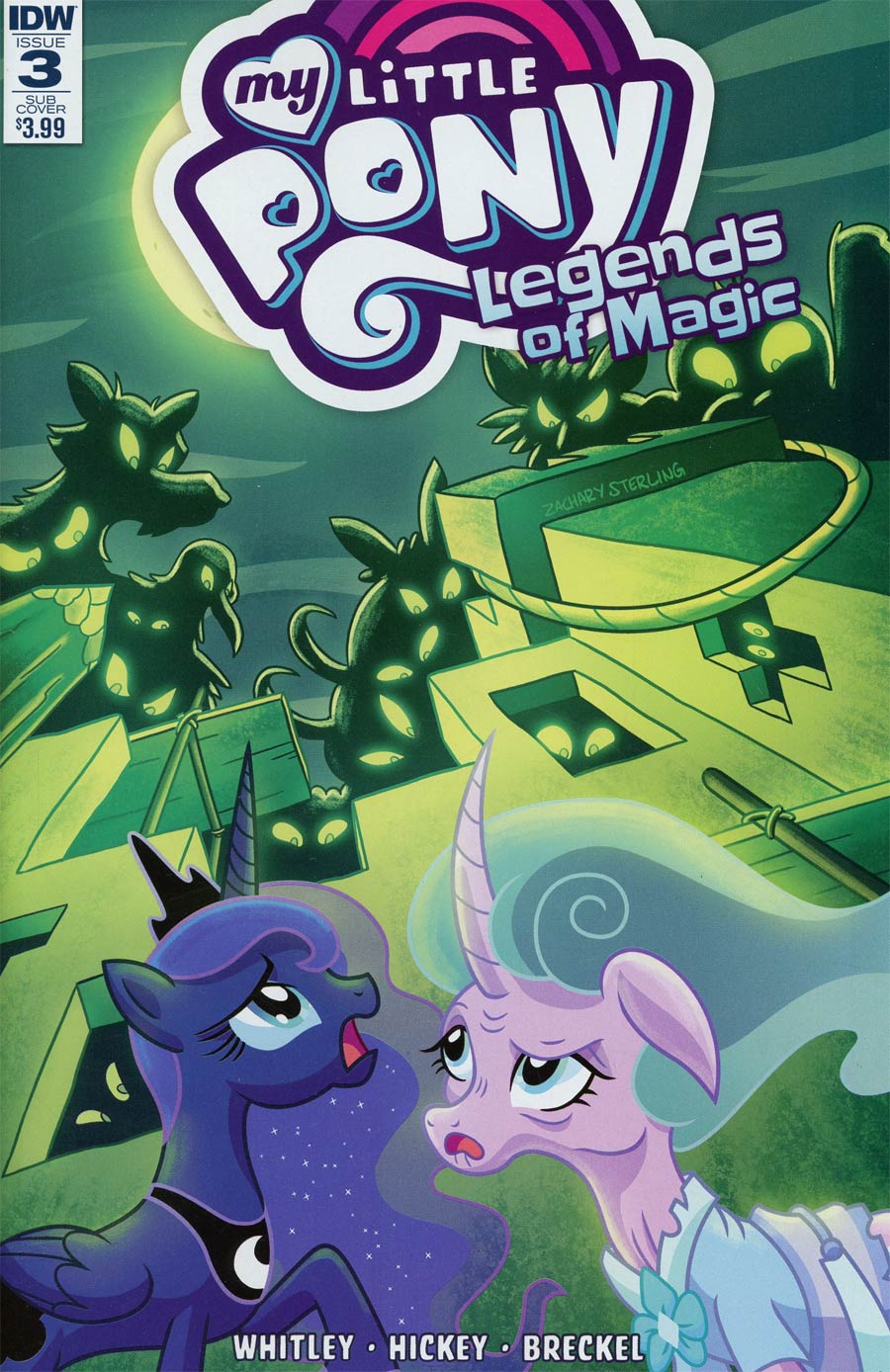 My Little Pony Legends Of Magic #3 Cover B Variant Zachery Sterling Subscription Cover