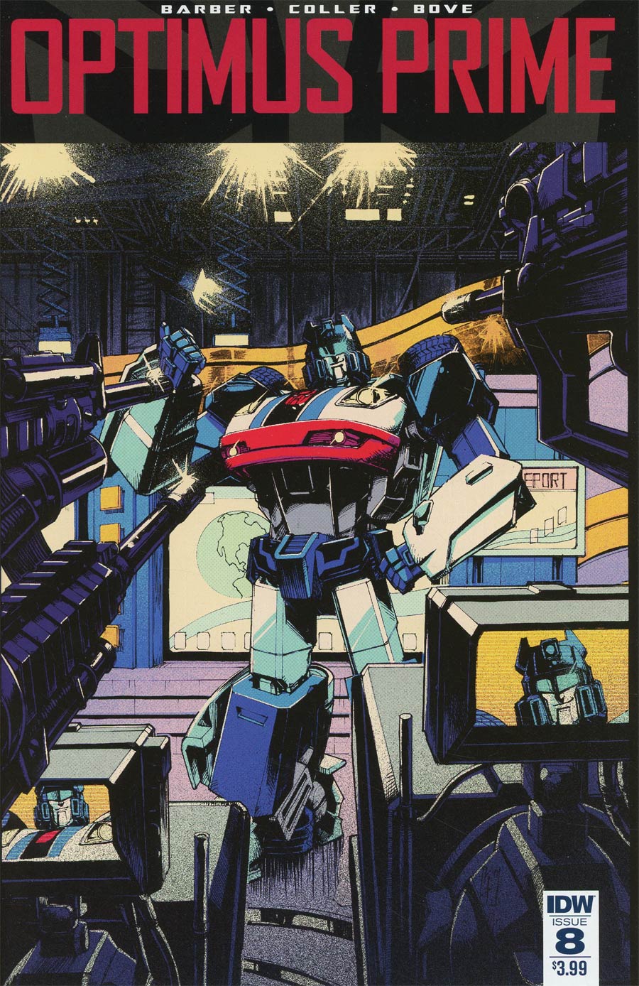 Optimus Prime #8 Cover A Regular Kei Zama Cover