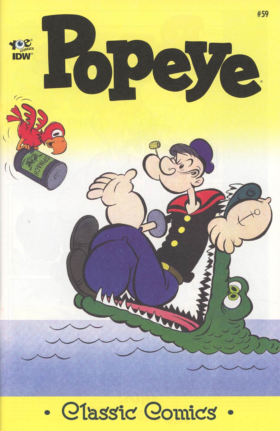 Classic Popeye #59 Cover A Regular Bud Sagendorf Cover