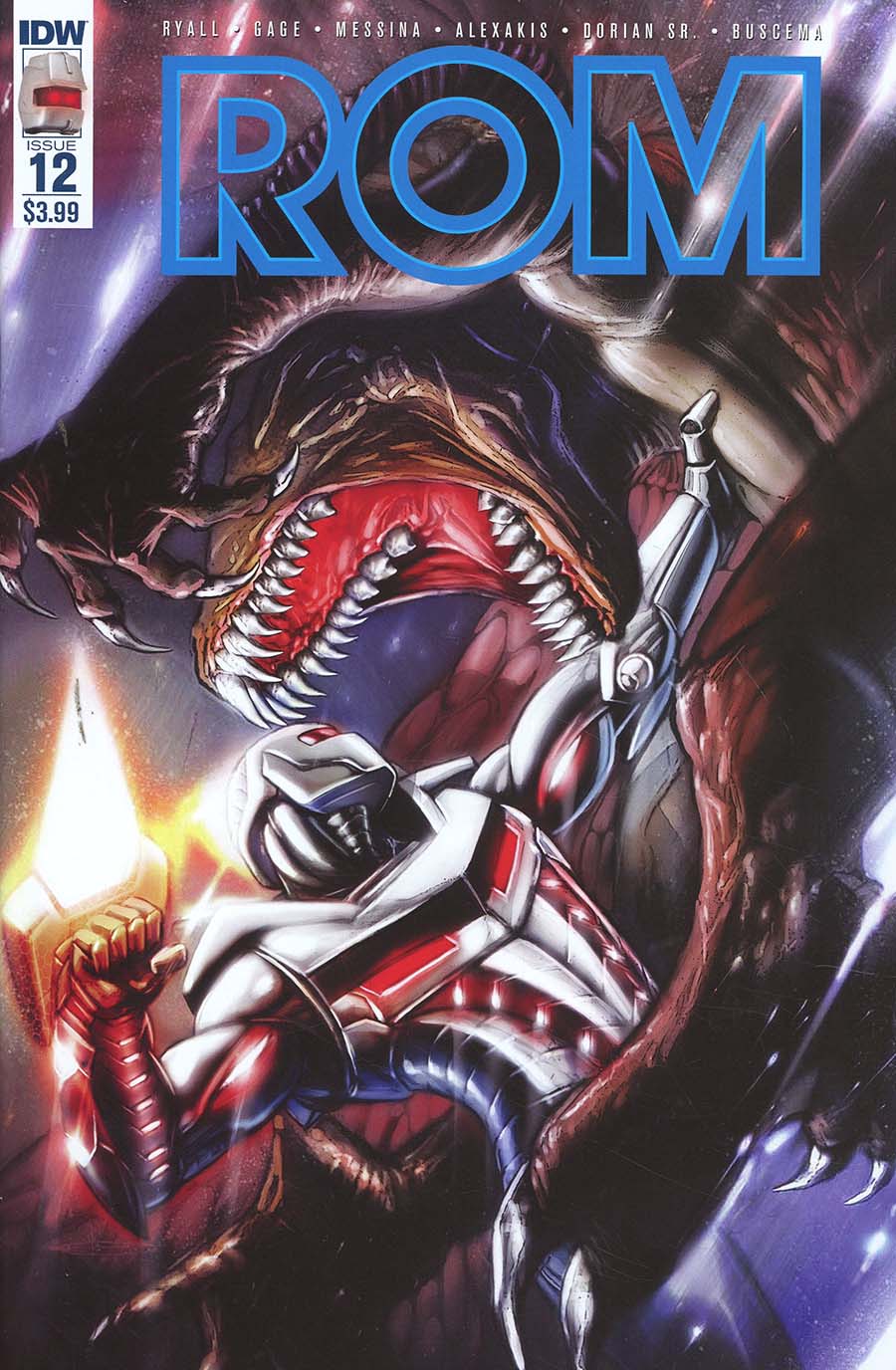 ROM Vol 2 #12 Cover A Regular Leonardo Manco Cover