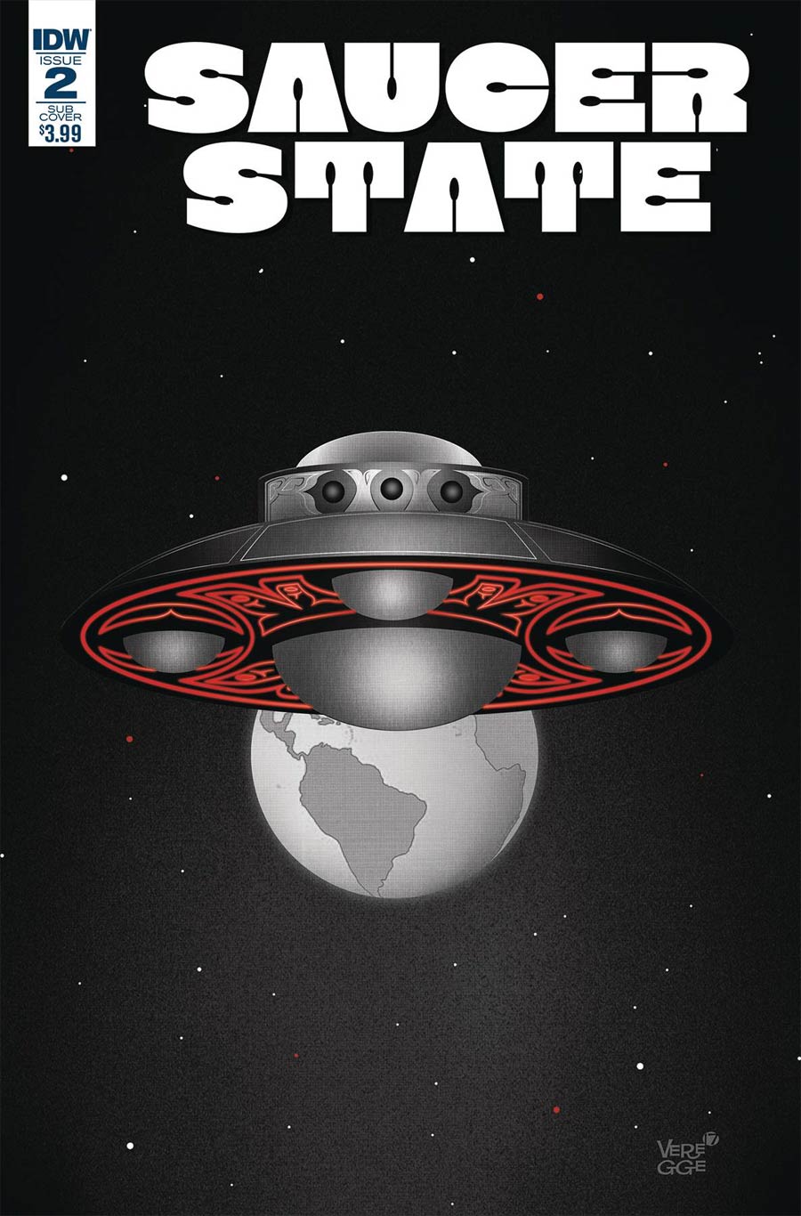 Saucer State #2 Cover B Variant Jeffrey Veregge Subscription Cover