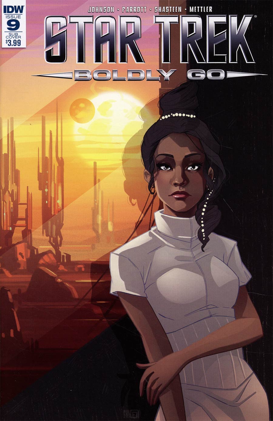 Star Trek Boldly Go #9 Cover B Variant Arianna Florean Subscription Cover