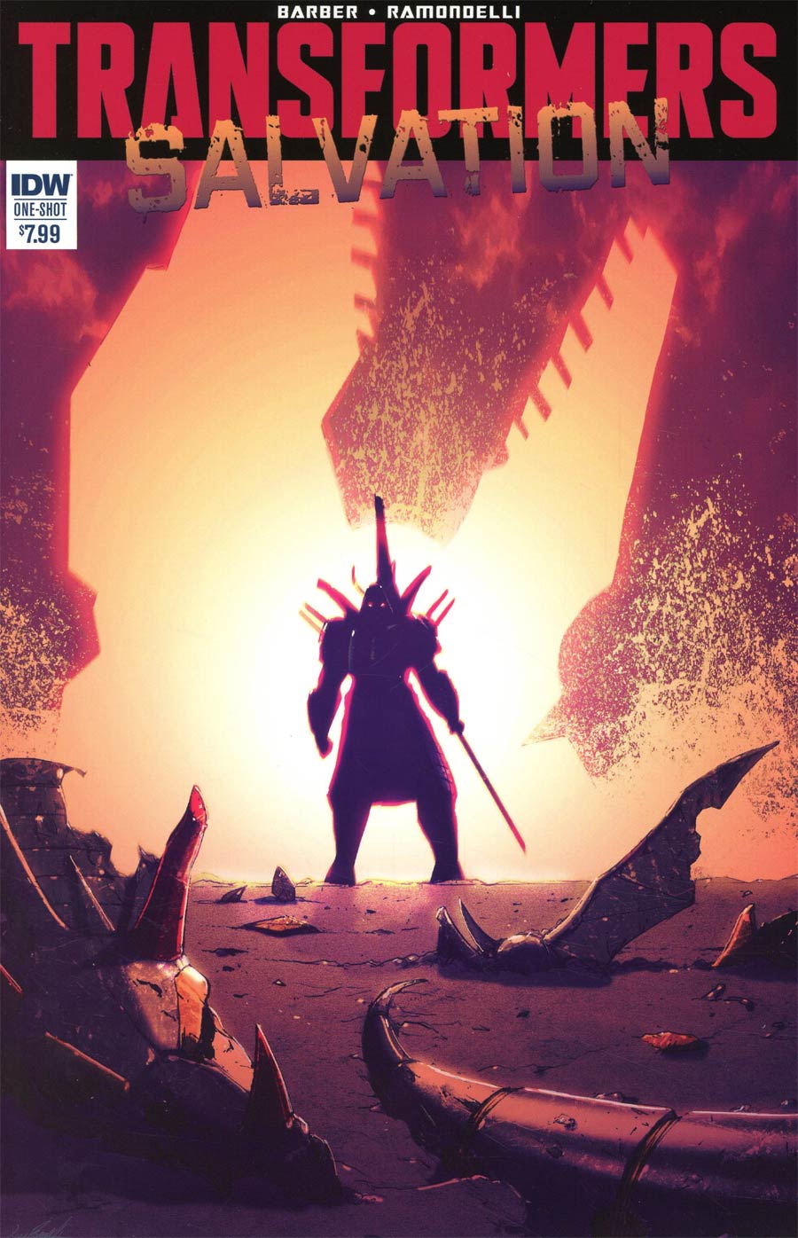 Transformers Salvation Cover A Regular Livio Ramondelli Cover