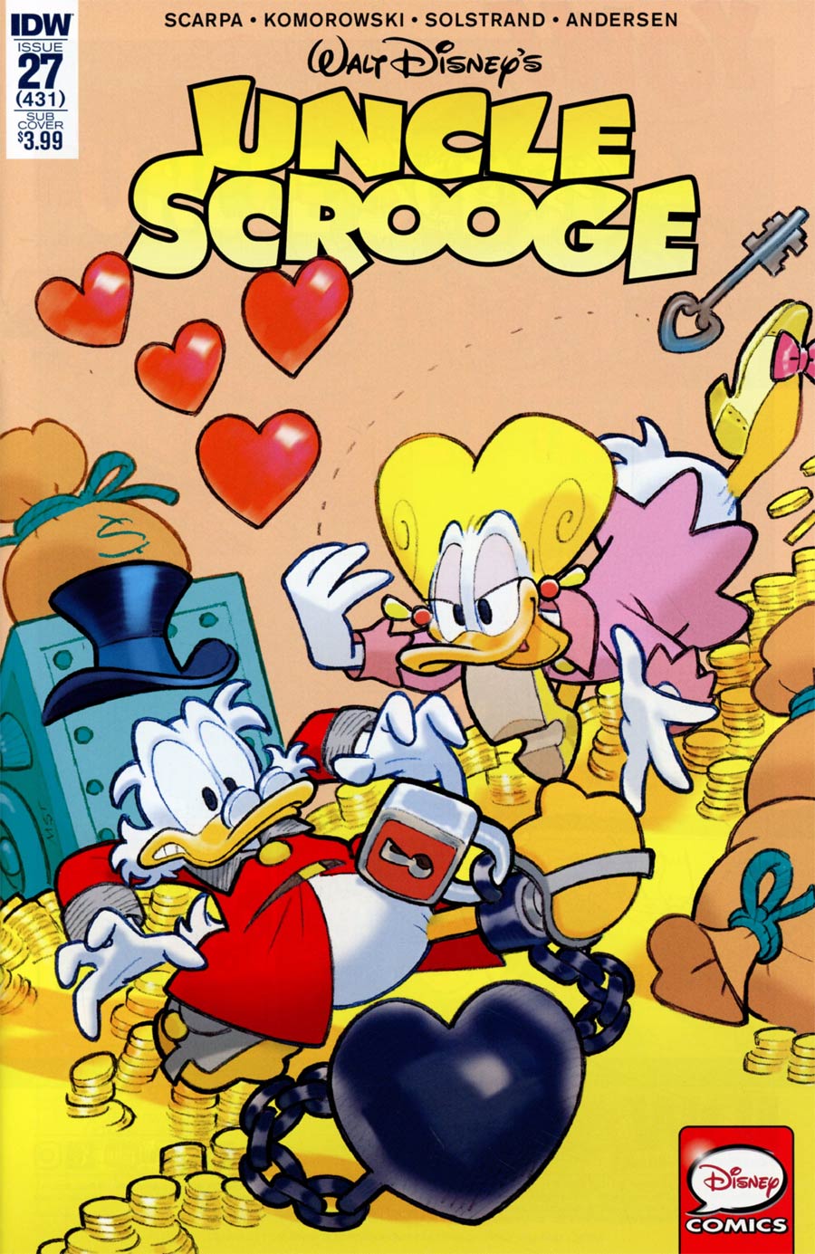 Uncle Scrooge Vol 2 #27 Cover B Variant Corrado Mastantuono Subscription Cover