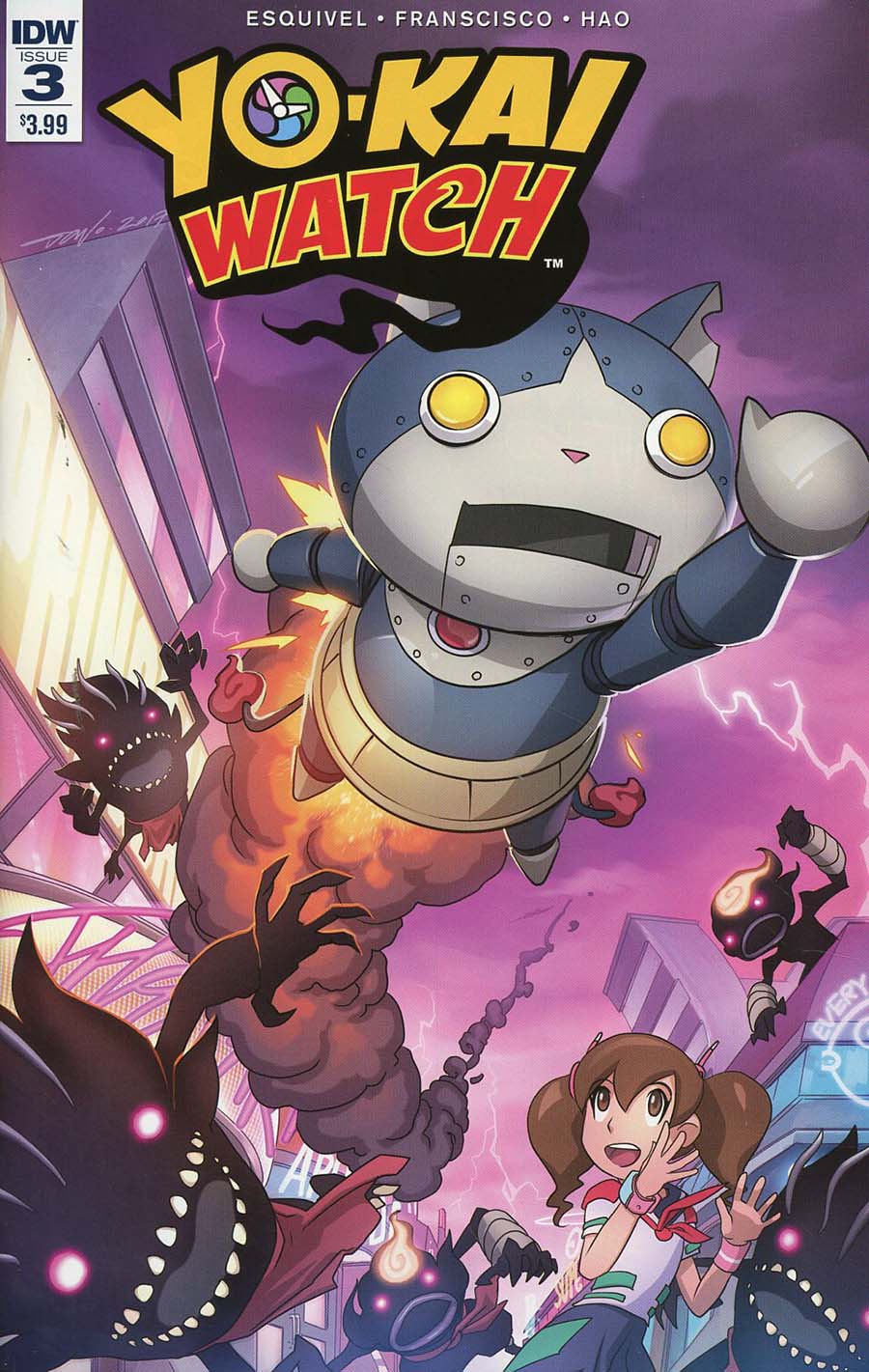 Yo-Kai Watch #3 Cover A Regular Dono Sanchez Almara Cover