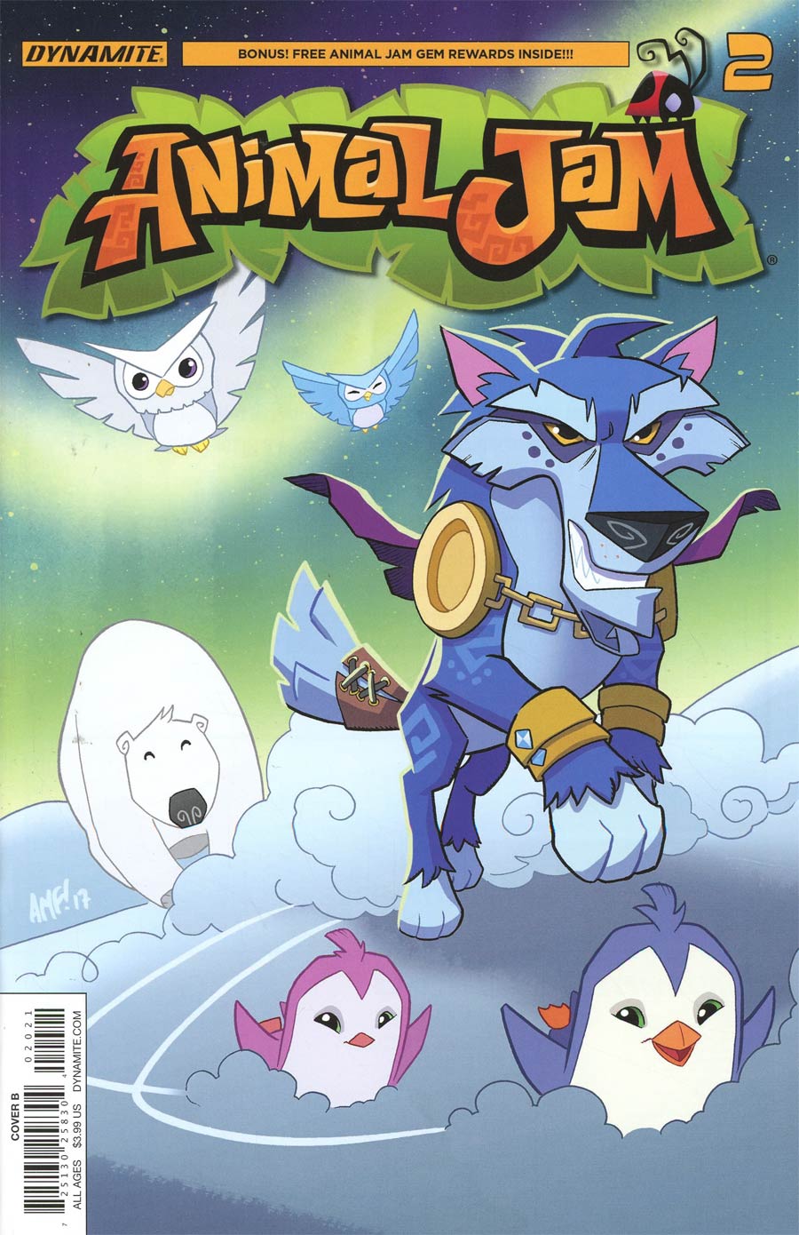 Animal Jam #2 Cover B Variant Tony Fleecs Cover