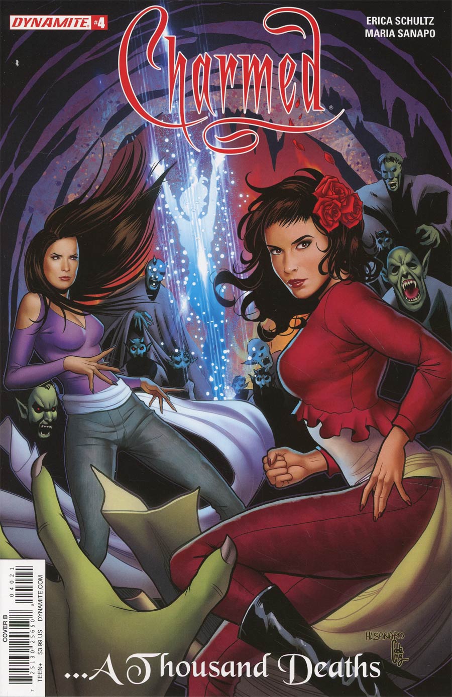 Charmed Vol 2 #4 Cover B Variant Maria Sanapo Cover