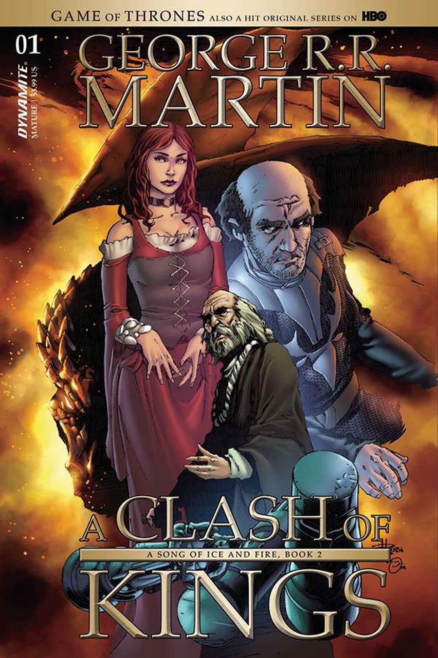 Game Of Thrones Clash Of Kings #1 Cover D Variant Mel Rubi Subscription Cover