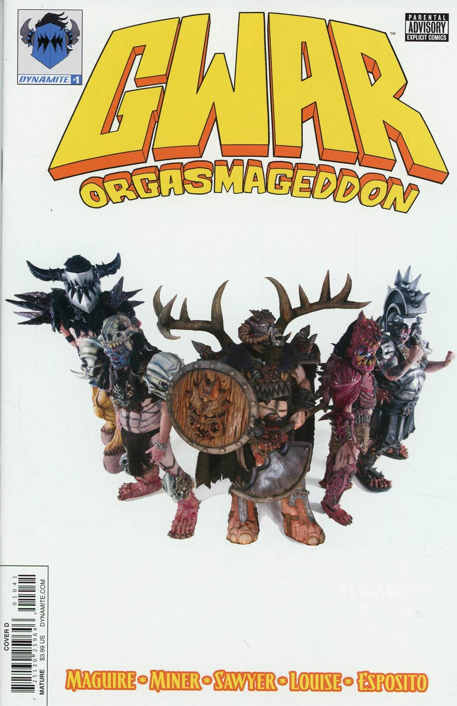 GWAR Orgasmageddon #1 Cover D Variant Photo Cover