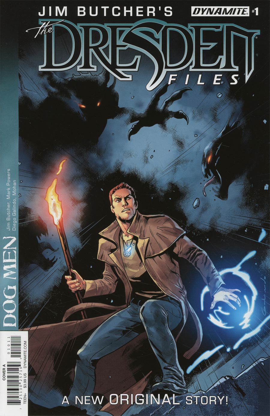 Jim Butchers Dresden Files Dog Men #1 Cover A Regular Diego Galindo Cover