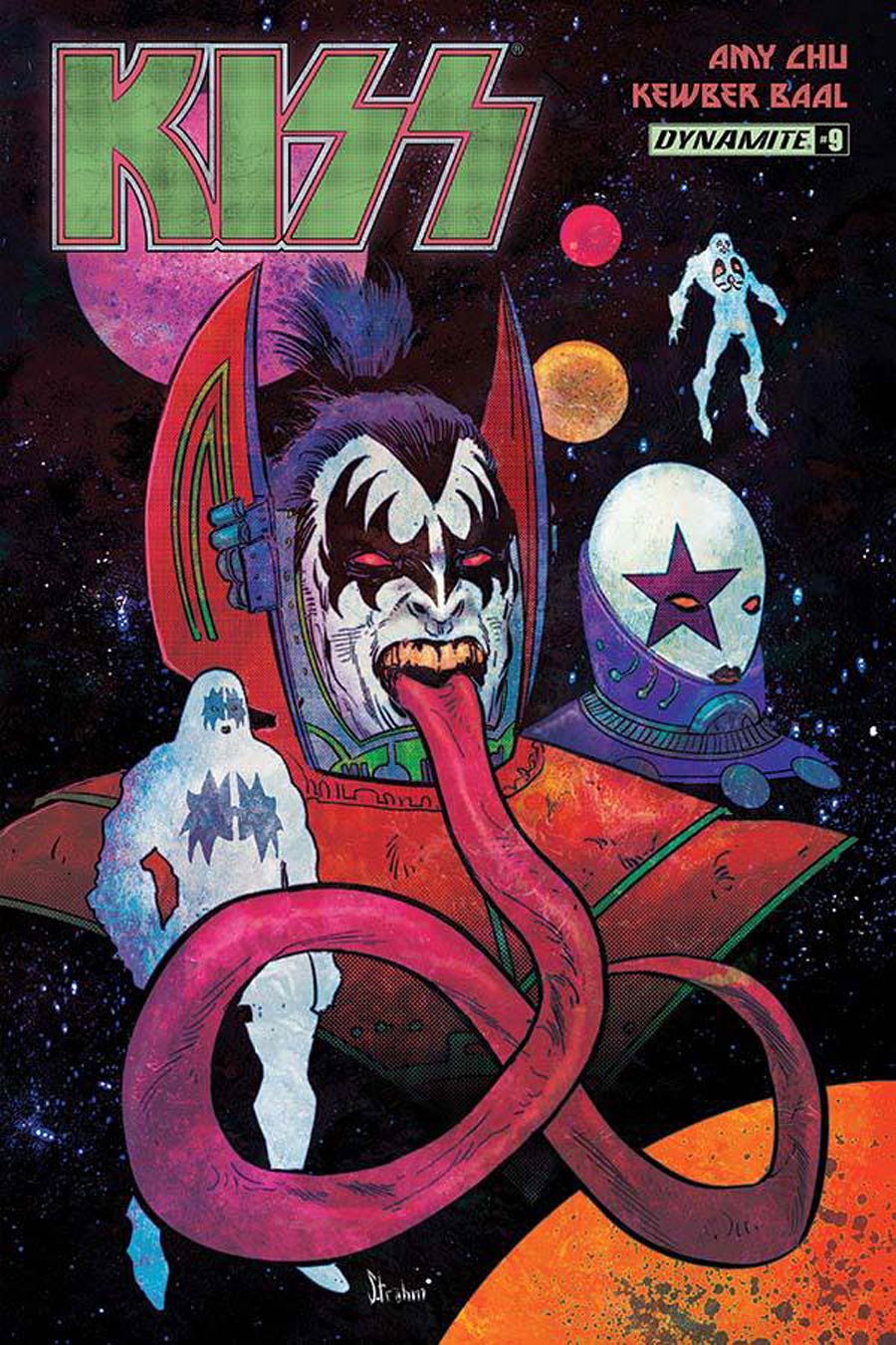 KISS Vol 3 #9 Cover A Regular Kyle Strahm Cover