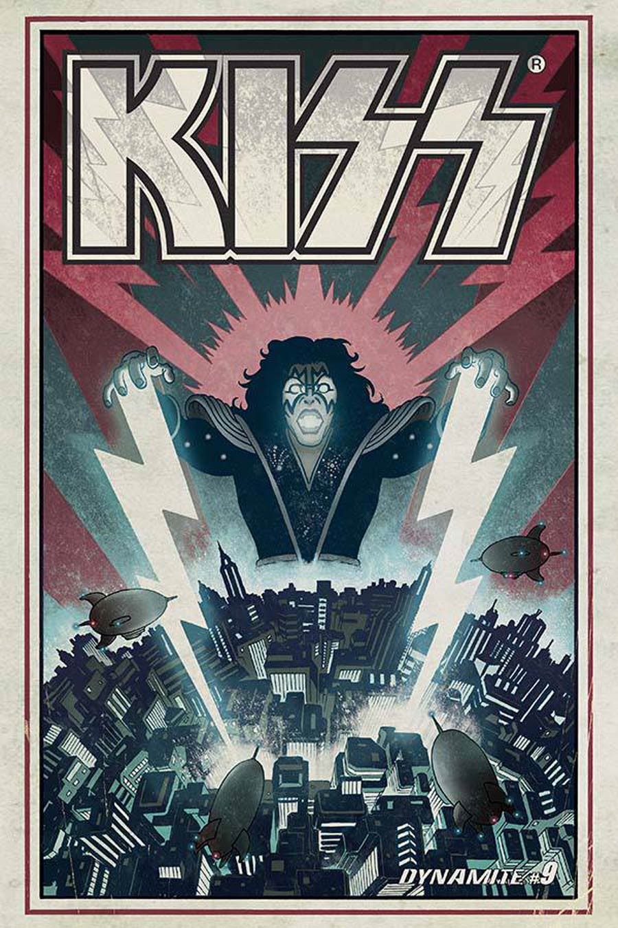 KISS Vol 3 #9 Cover B Variant Charles Wilson III Cover