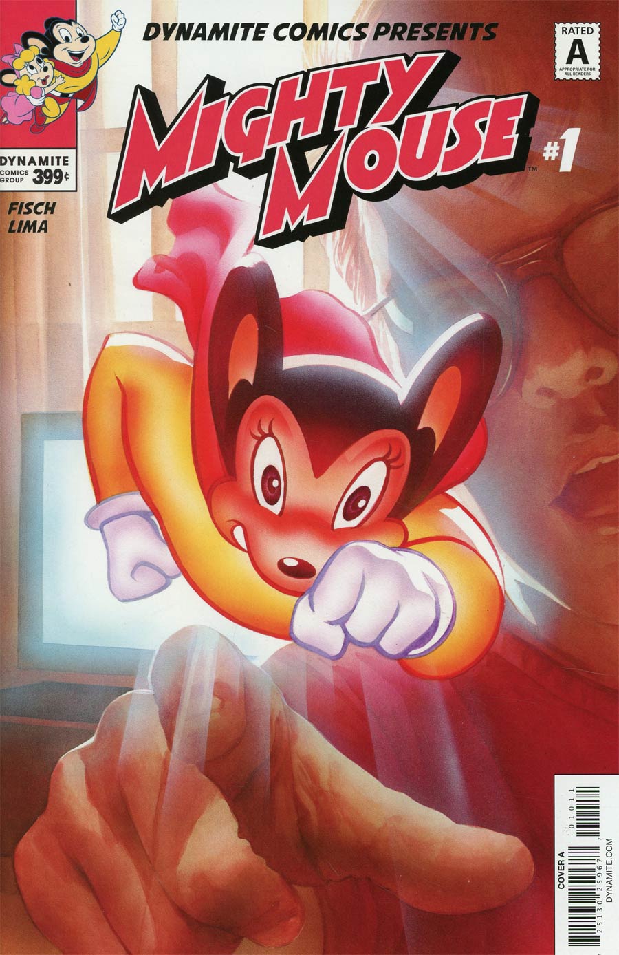 Mighty Mouse Vol 5 #1 Cover A Regular Alex Ross Cover