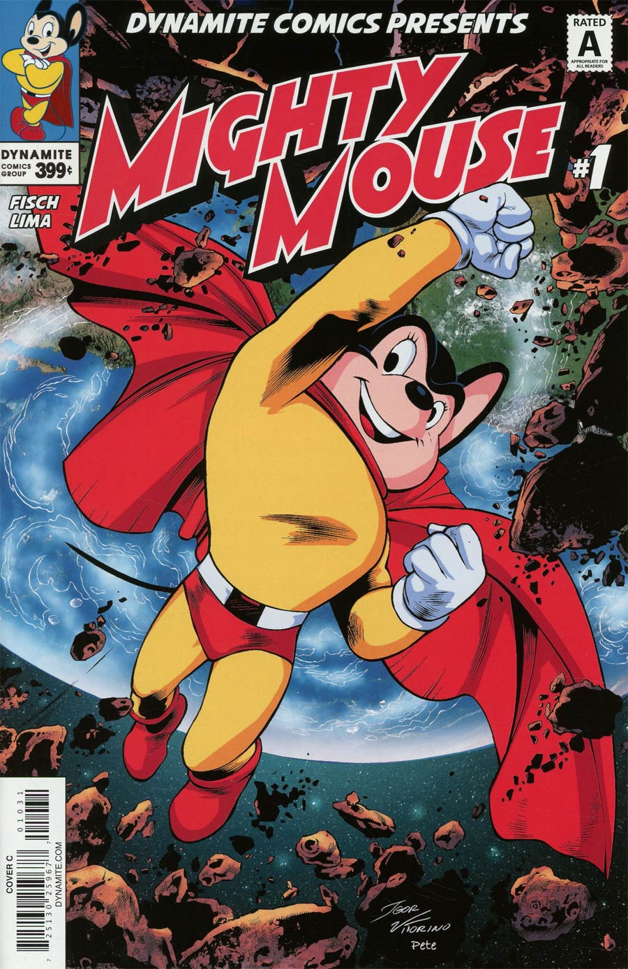 Mighty Mouse Vol 5 #1 Cover C Variant Igor Lima Cover