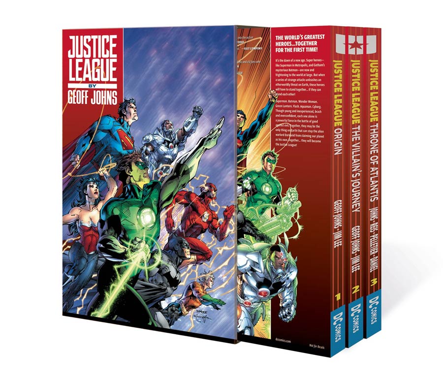 Justice League By Geoff Johns Jim Lee Ivan Reis Box Set